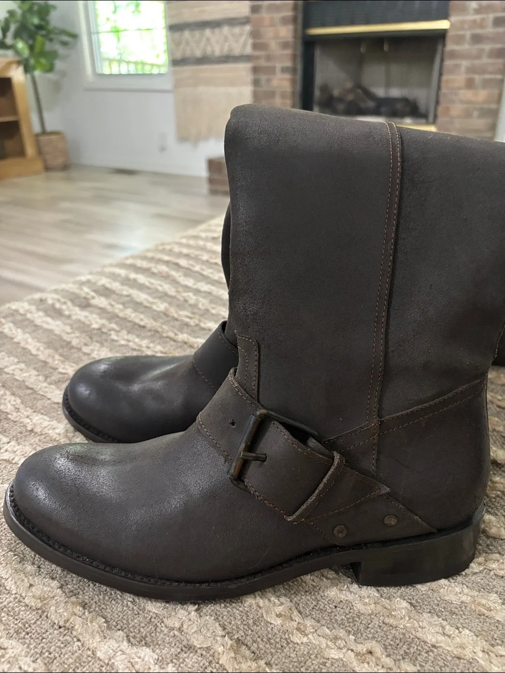 DV Dolce Vida Women's Dark Brown Knee-High Riding Boots Size 8